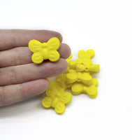 Silicone Beads - Butterfly FOCALS 2pcs