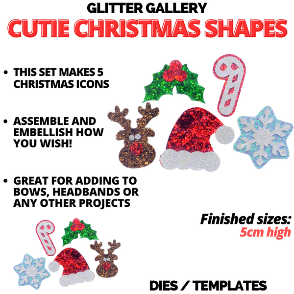 Cutie Christmas Shapes TEMPLATE