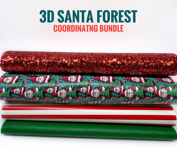 3D Santa Forest - Co-ordinating Bundle