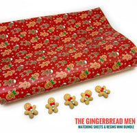 The Gingerbread Men - Matching Sheet & Resins Mini Bundle