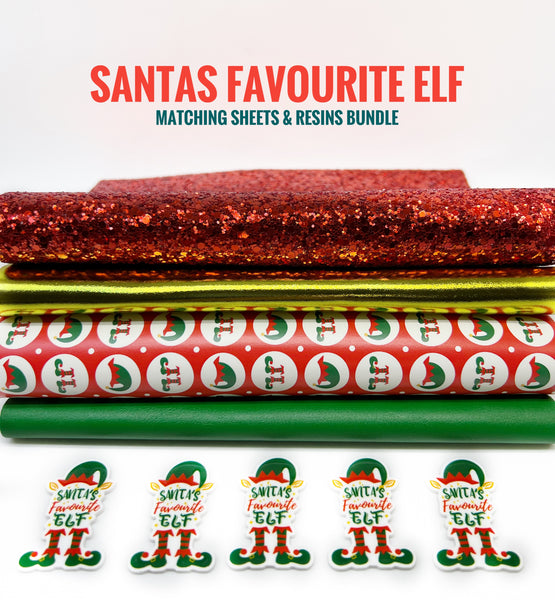 Santas Favourite Elf - Matching Sheets & Resins Bundle