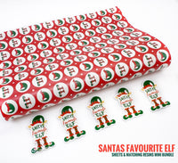 Santas Favourite Elf - Sheet & Matching Planar Resins, Mini Bundle