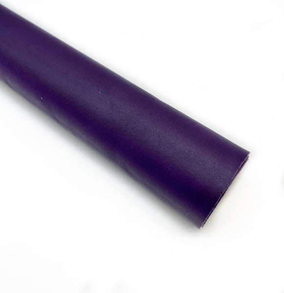 Purple Smooth Faux Leather Roll