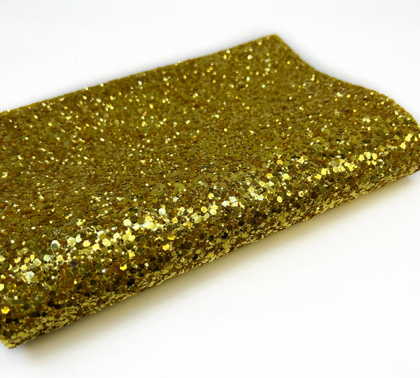 Gold Luxe Chunky Glitter (Felt backed)