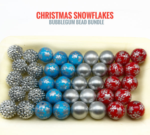 Christmas Snowflakes Bead Bundle