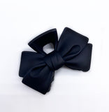 Bowknot Shaped Claw Clips - Neutrals 2pcs