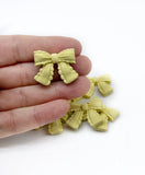 Bow Shape Resin Embellishment Flatbacks - 5pcs