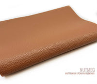 Matt Litchi Faux Leather