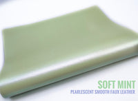 Pearlescent Smooth Faux Leather