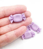 Candy Matt Resin Embellishments - 5pcs