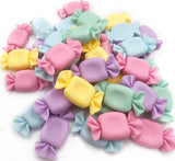 Candy Matt Resin Embellishments - 5pcs