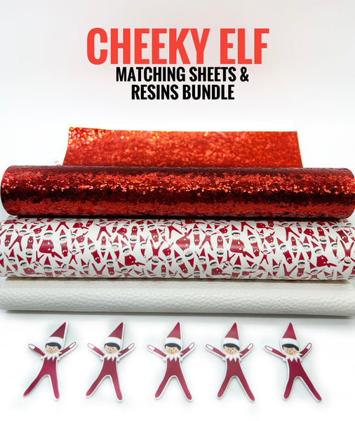 Cheeky Elf (Red) - Matching Sheets & Resins Bundle