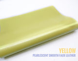 Pearlescent Smooth Faux Leather