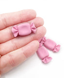 Candy Matt Resin Embellishments - 5pcs