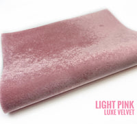 Luxe Winter Velvets - CLEARANCE $1.50 per SHEET!