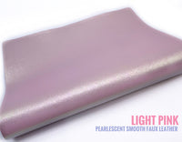 Pearlescent Smooth Faux Leather