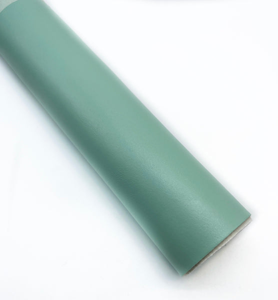 Mint Smooth Faux Leather Roll