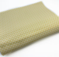 Quatrefoil Pattern- Exclusive Custom Printed Smooth Faux Leather - CLEARANCE $1.50 per SHEET!