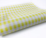 Gingham Printed Litchi Faux Leather  - CLEARANCE $1.50 per SHEET!