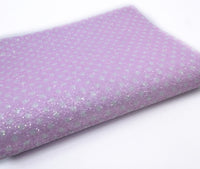 Pastel Polka Dots - Custom Print Luxe Chunky Glitter - CLEARANCE $1.50 per SHEET!