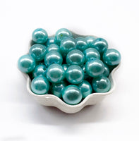 12mm Bubblegum Beads - PEARL