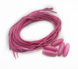 Satin cord and clasps sets - 5 sets